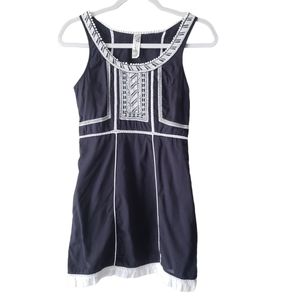 Free People Black Sleeveless Mini Dress